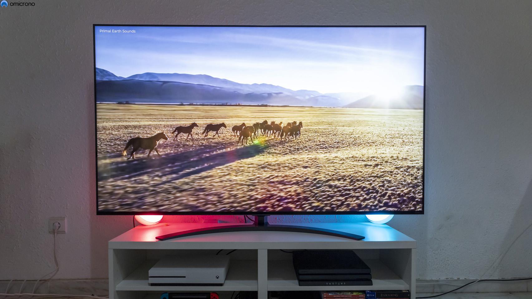 Televisor LG QNED.