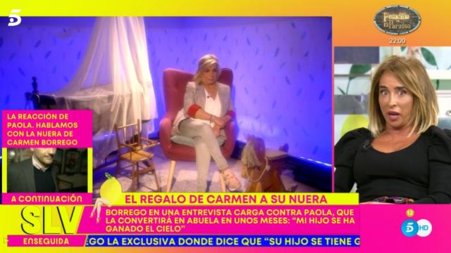 Brutales críticas a Carmen Borrego en 'Sálvame'.