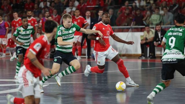 Un lance de un encuentro del Benfica