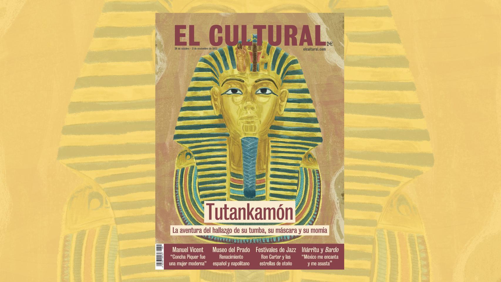 Portada del especial de Tutankamón