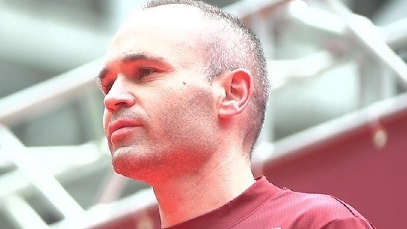 El futbolista Andrés Iniesta, en una imagen de archivo