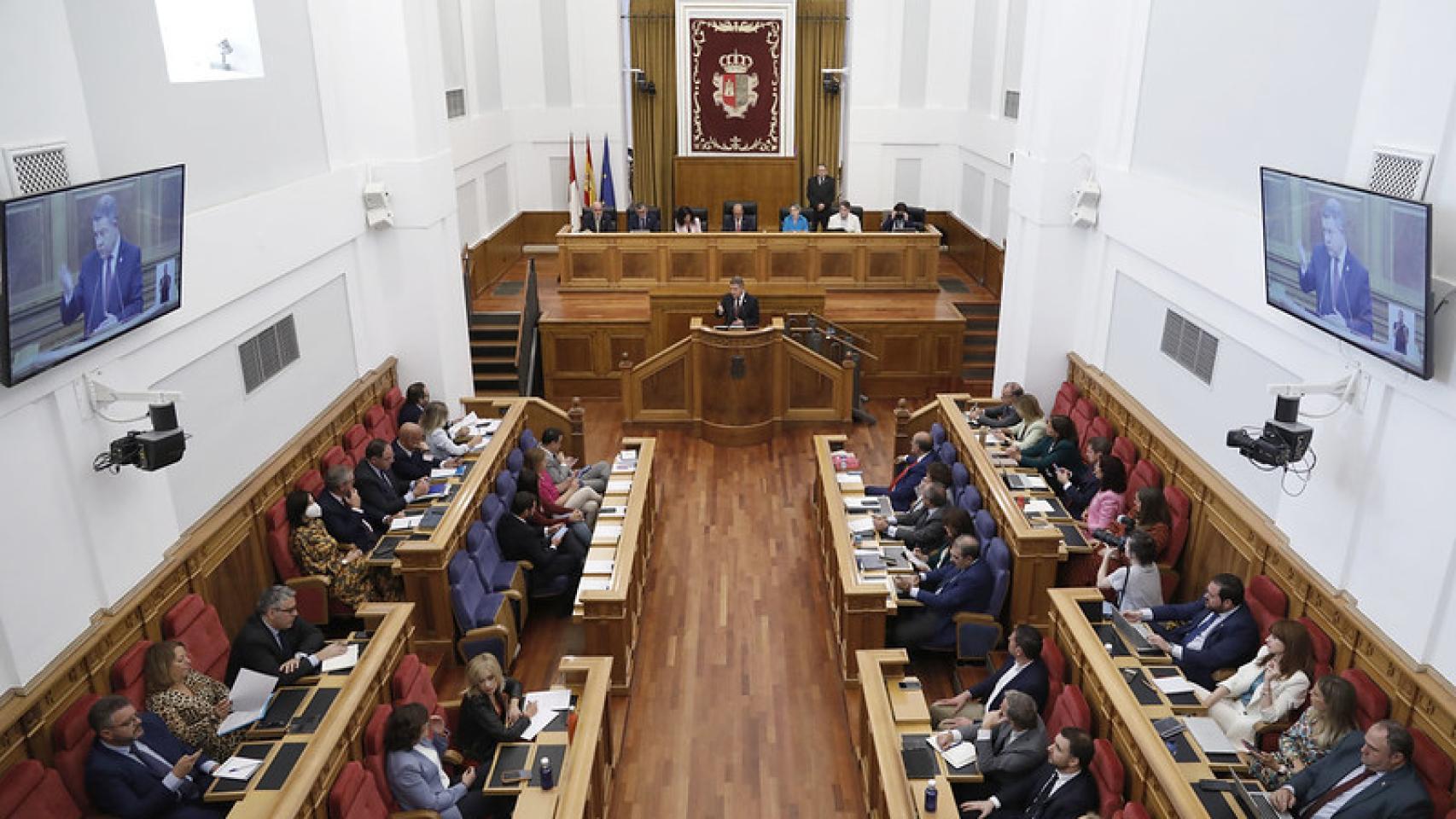 Cortes de Castilla-La Mancha.