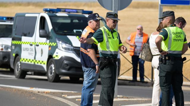 Guardia Civil en el lugar de los hechos.