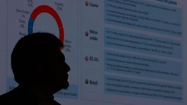 José Antonio Álvarez, consejero delegado de Santander, el miércoles durante la presentación de resultados del banco.