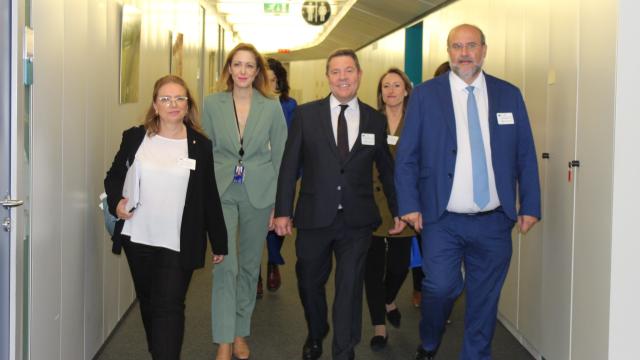 Reunión en Bruselas con el Comisario de Agricultura y Desarrollo Rural. Foto: JCCM.