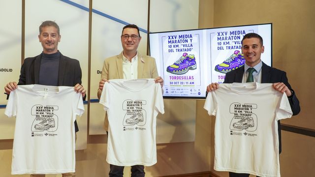 Presentación de la Media Maratón de Tordesillas