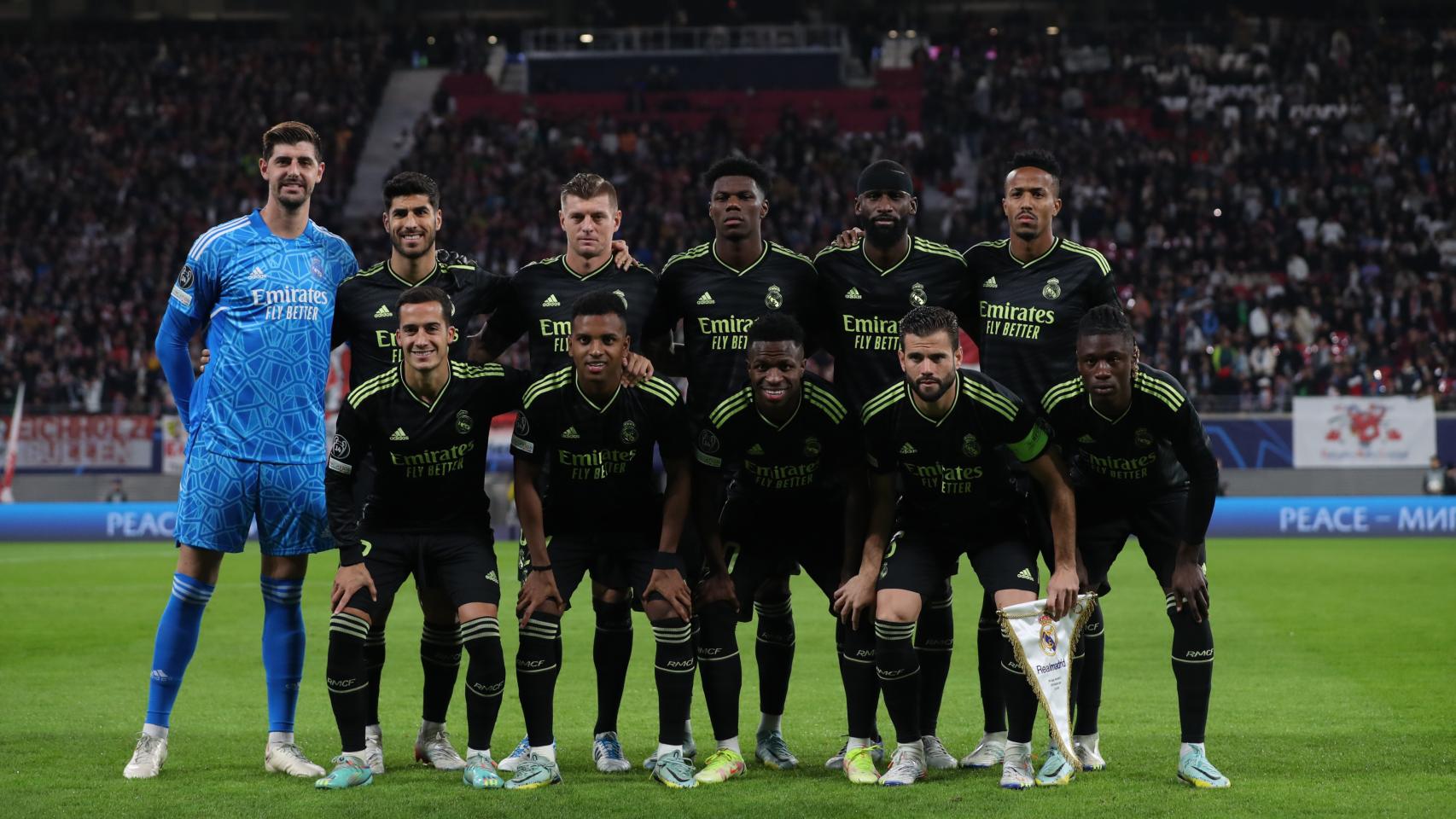 Alineación del Real Madrid ante el RB Leipzig en Champions League
