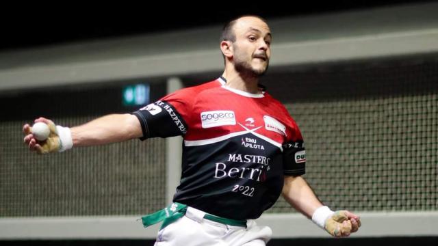 Inhar Ugarte, jugador de pelota que renunció a España para jugar con el País Vasco.