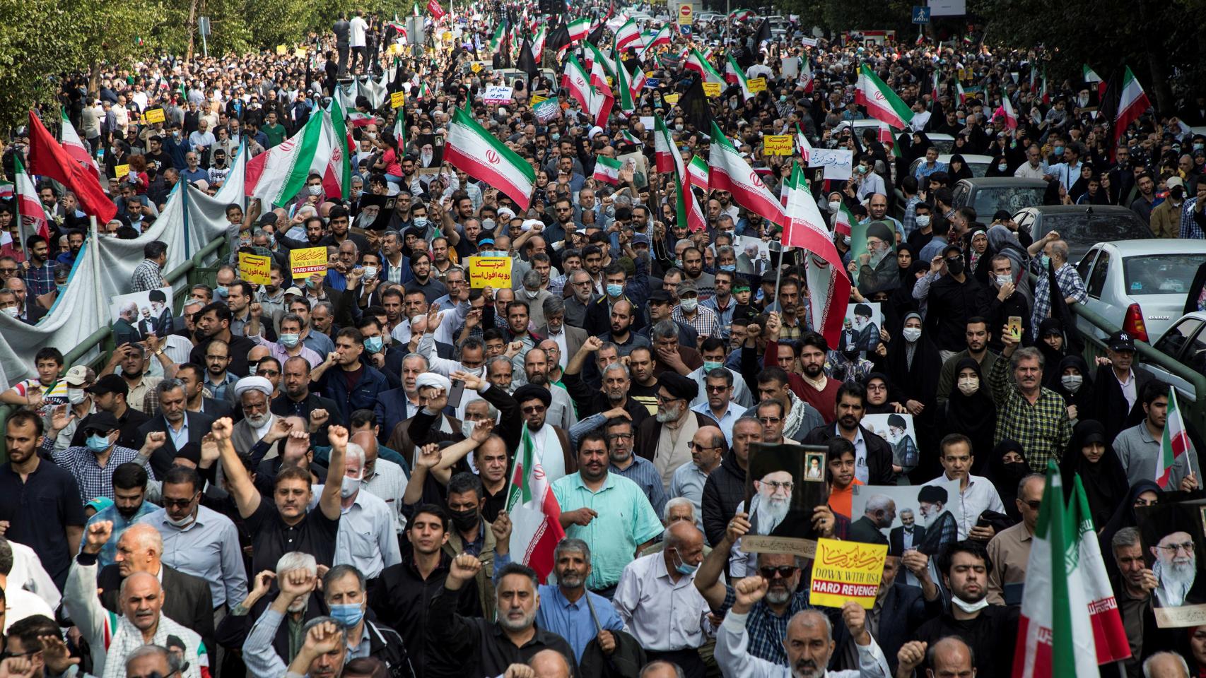 Protestas en Irán.