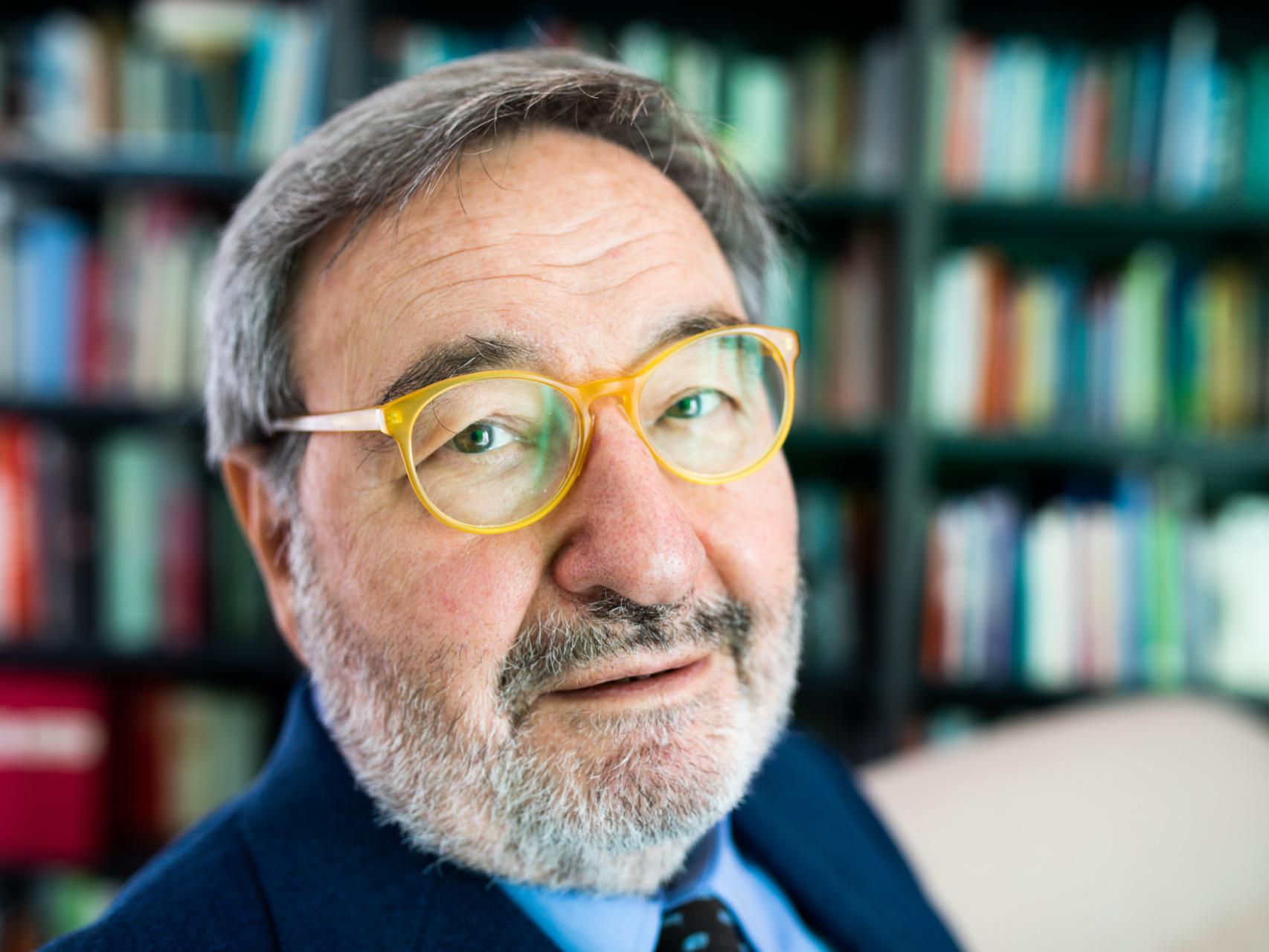 El exministro de Defensa Narcís Serra, entrevistado por EL ESPAÑOL.