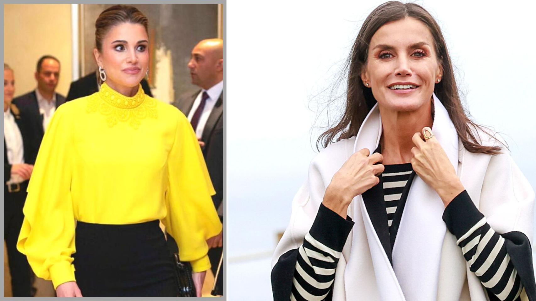 La Reina y Rania, en un montaje de JALEOS.