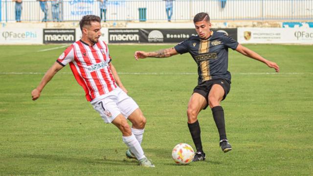 Imagen del partido del Intercity contra el Logroñés.