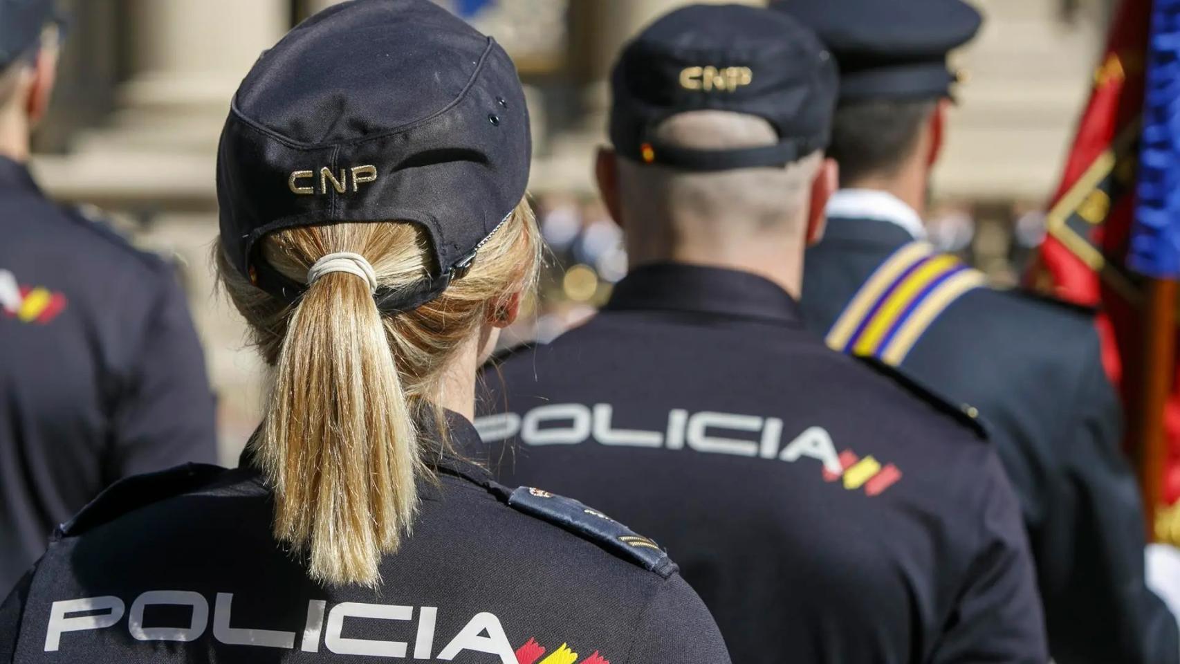 Agentes de la Policía Nacional, en imagen de archivo.
