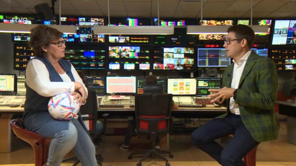 María Escario y Arsenio Cañada.