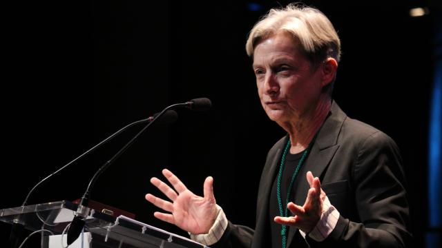 Judith Butler en el Círculo de Bellas Artes de Madrid. Foto: Miguel Balbuena