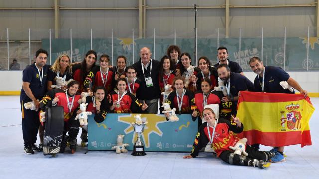 España, campeona del mundo de hockey línea