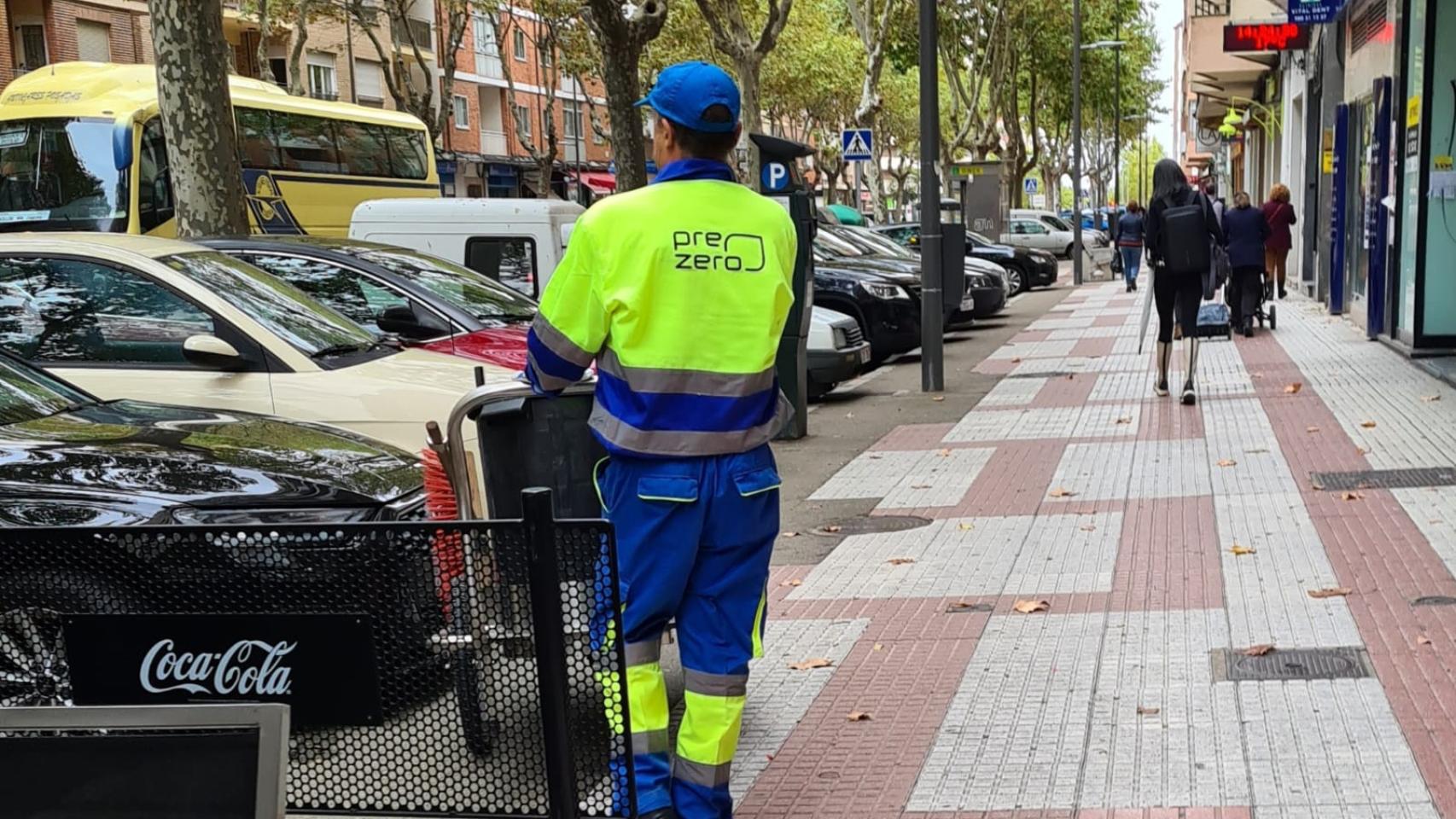 Trabajador del Servicio de Basuras y Limpieza Viaria de Zamora