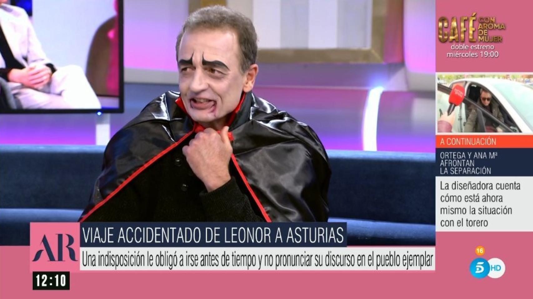 El desvarío de Alessandro Lequio sobre la indisposición de la princesa Leonor: Apesta a resacón