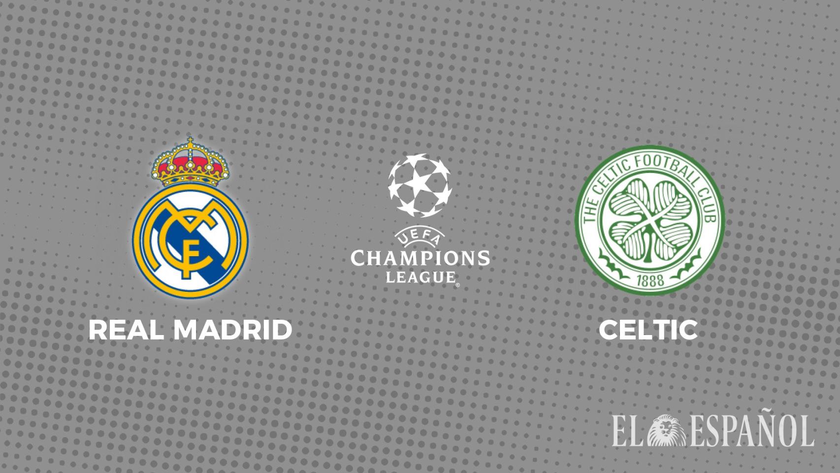 Horario del Real Madrid - Celtic