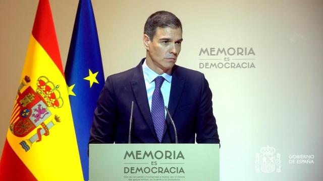 El presidente del Gobierno, Pedro Sánchez