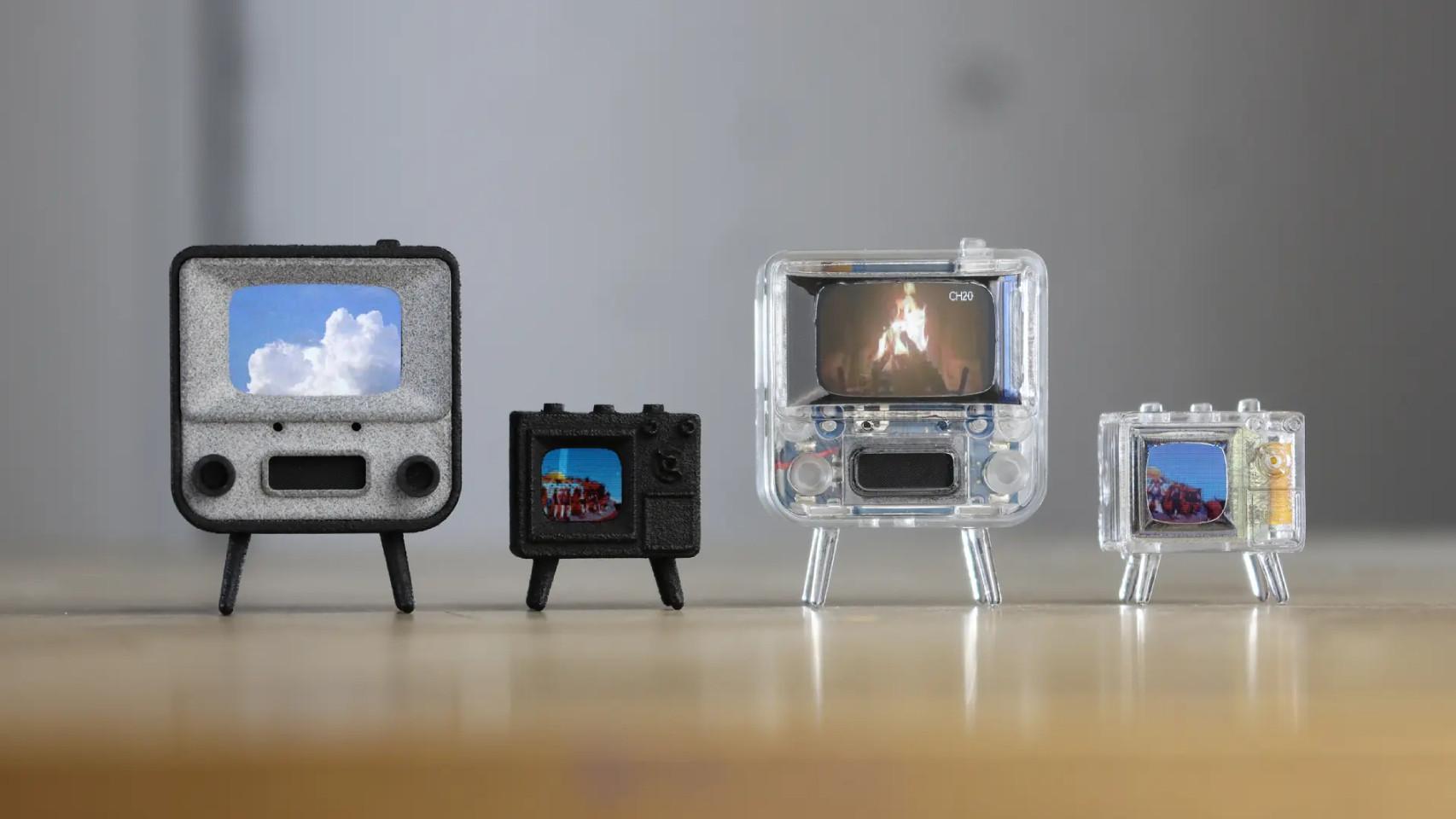 El televisor TinyTV 2 y el TinyTV Mini.
