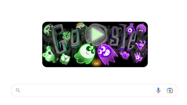 Doodle de Google para Halloween