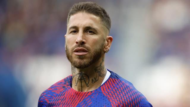 Sergio Ramos, con el PSG en la temporada 2022/2023