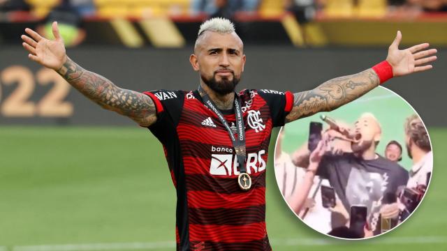 La salida de tono de Arturo Vidal contra el Real Madrid