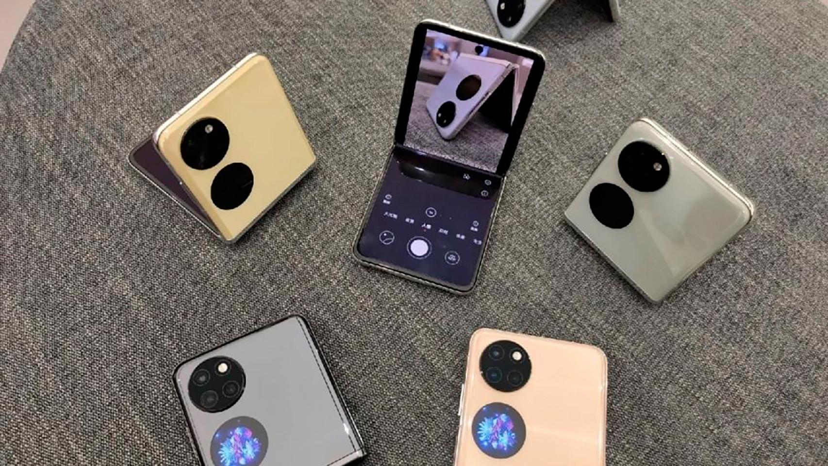 El Huawei Pocket S es filtrado con muchas imágenes antes de su presentación