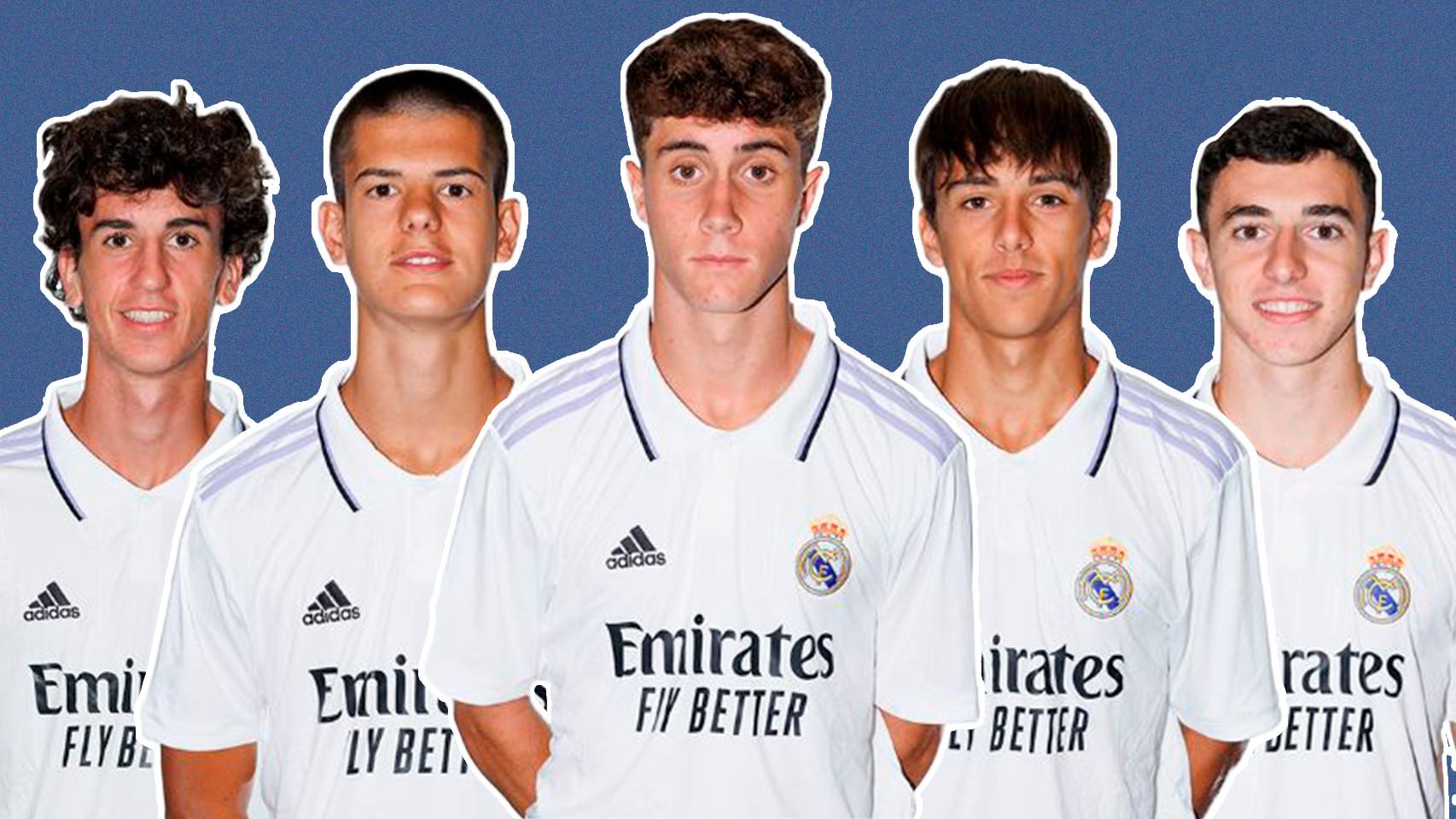 Jacobo, Chema Andrés, Álvaro Ginés, Pol Fortuny y Antonio David