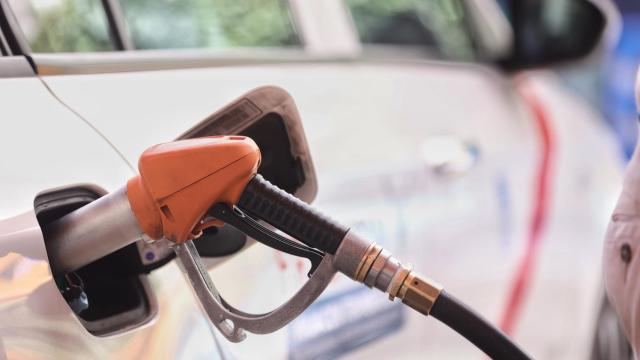 Surtidor de autogás (GLP).