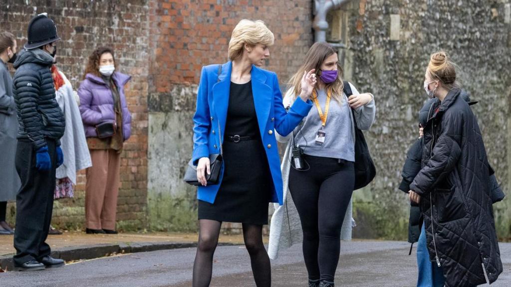 El rodaje de 'The Crown' en Winchester.