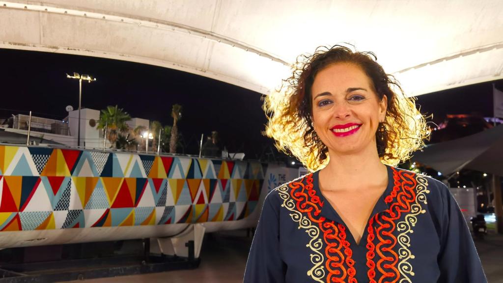 Toñi Martín-Zarco, la actual presidenta de la Federació de Fogueres.