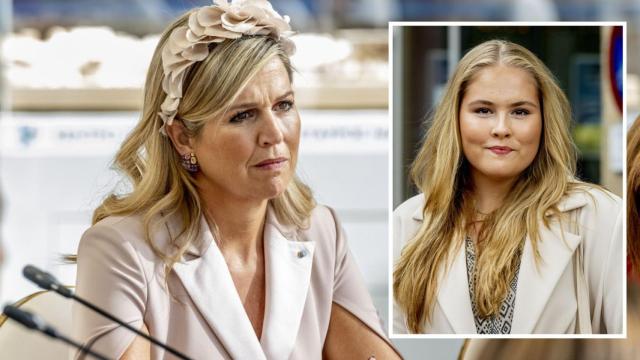 Máxima y Amalia de Holanda, en un montaje de JALEOS.