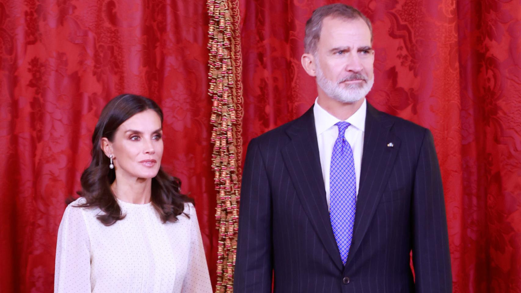 Los Reyes, en el almuerzo ofrecido al presidente de Paraguay.