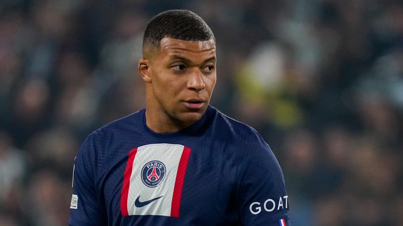 Kylian Mbappé, con el PSG