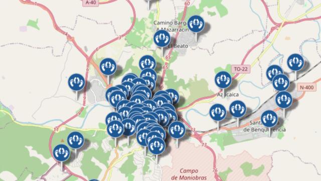 El Google Maps de los 'sexcondites': más de 450 picaderos en la provincia de Toledo