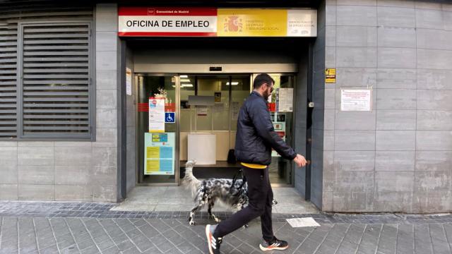 Una oficina de empleo, en Madrid.
