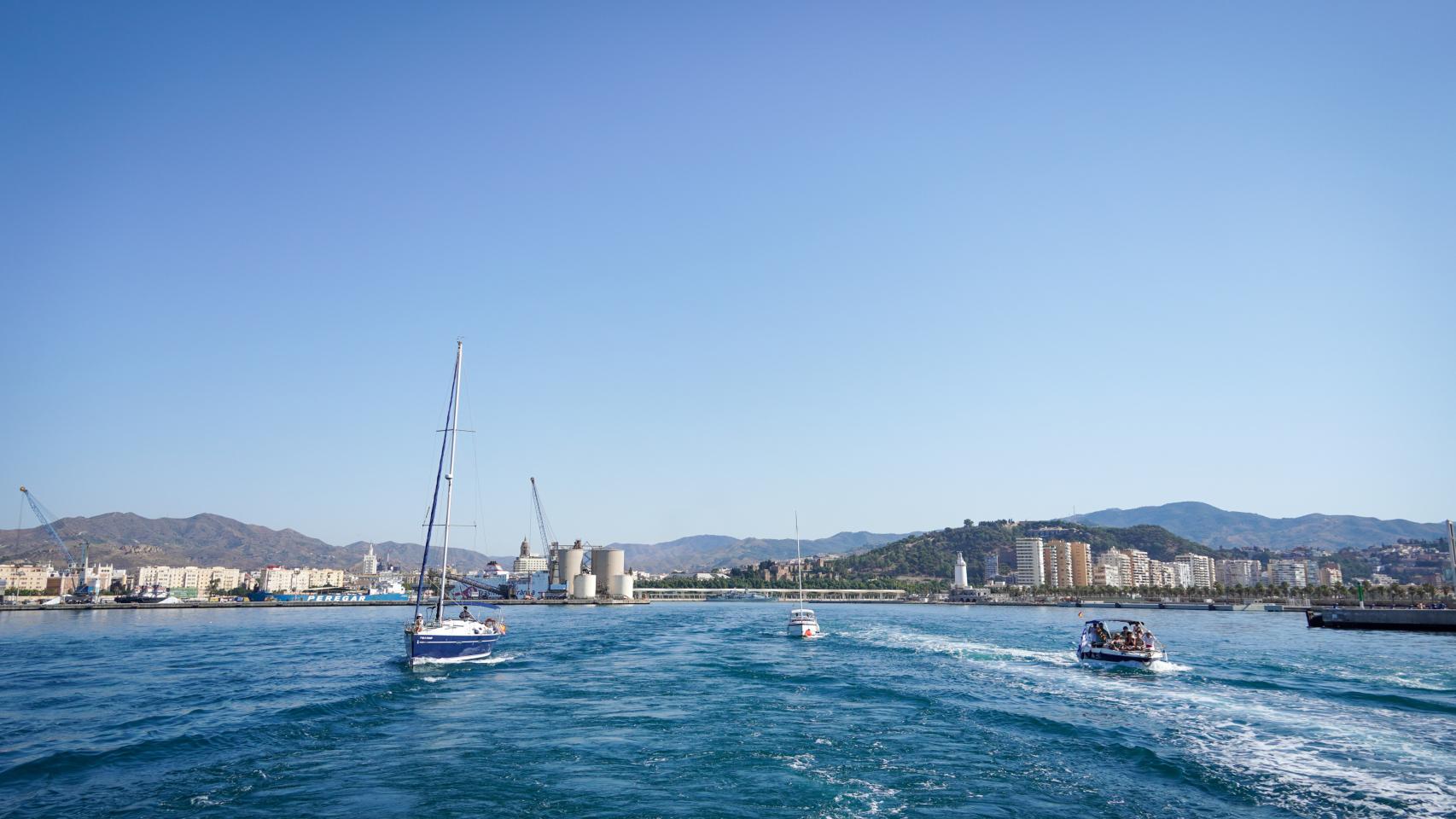 Vistas de la ciudad de Málaga.