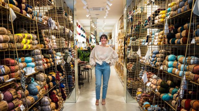 Pepita Marín,  CEO de 'We Are Knitters', la mujer que ha puesto de moda hacer punto en medio mundo