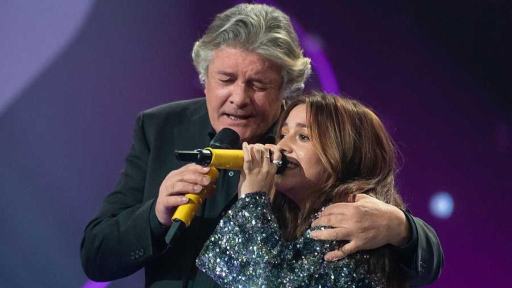 Francisco con Marta Soto en 'Dúos increíbles'