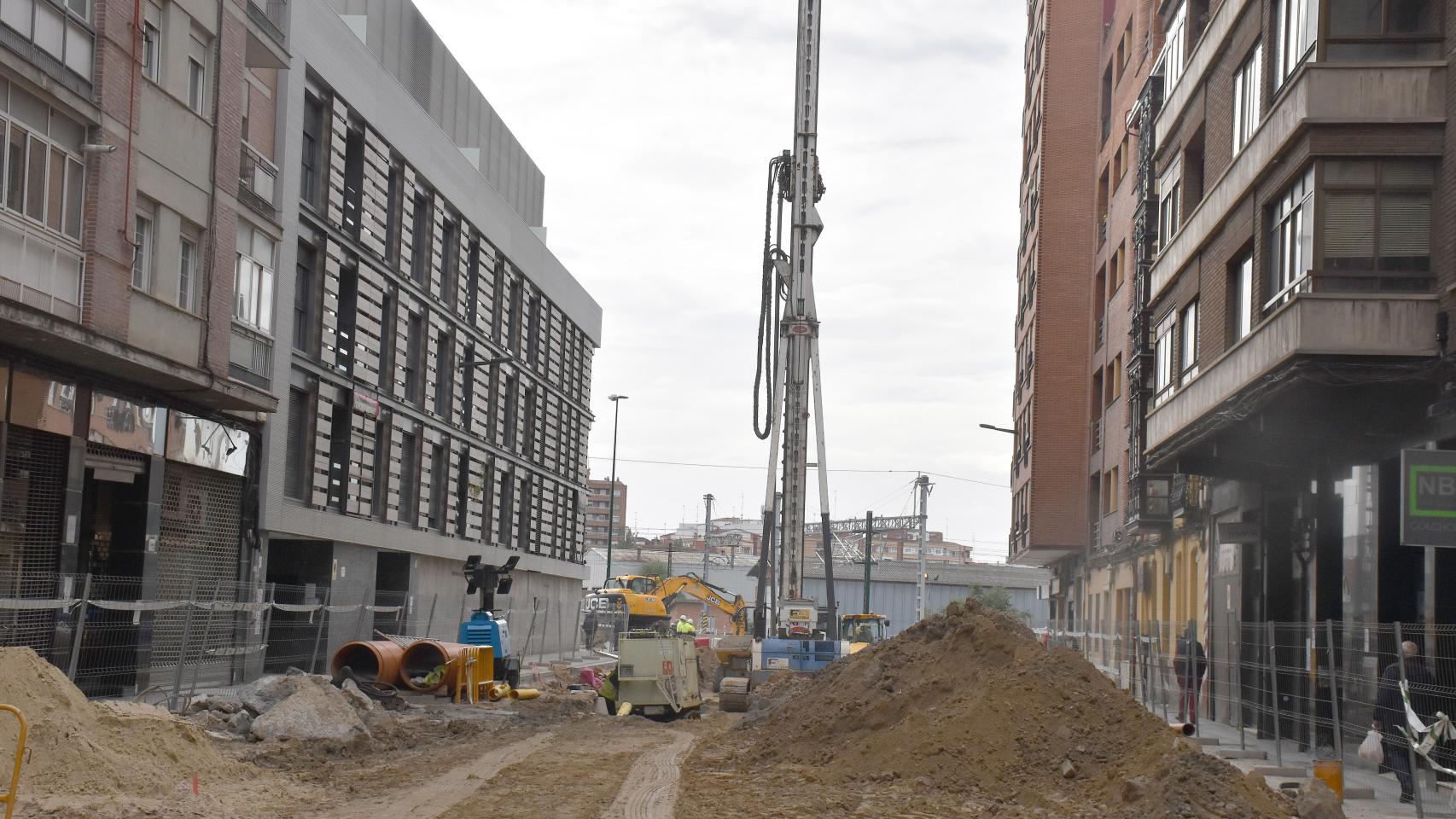 Obras en Panaderos