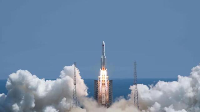 Lanzamiento del CZ5B en julio de 2022