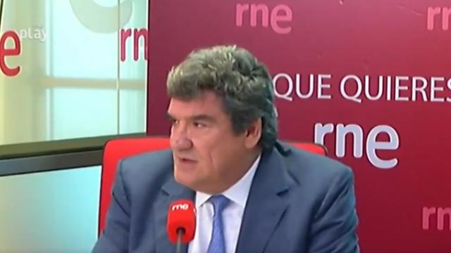 José Luis Escrivá, ministro de Inclusión, Seguridad Social y Migraciones, este viernes en RNE.