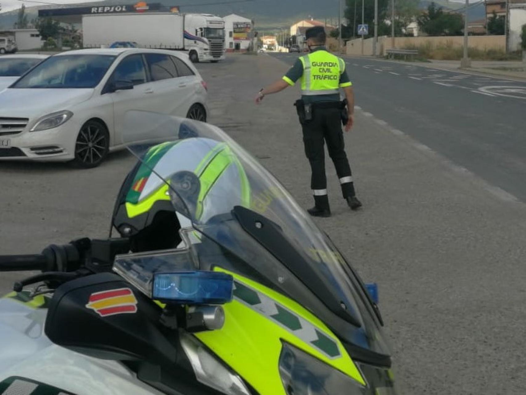 Control de alcoholemia en Cabrejas