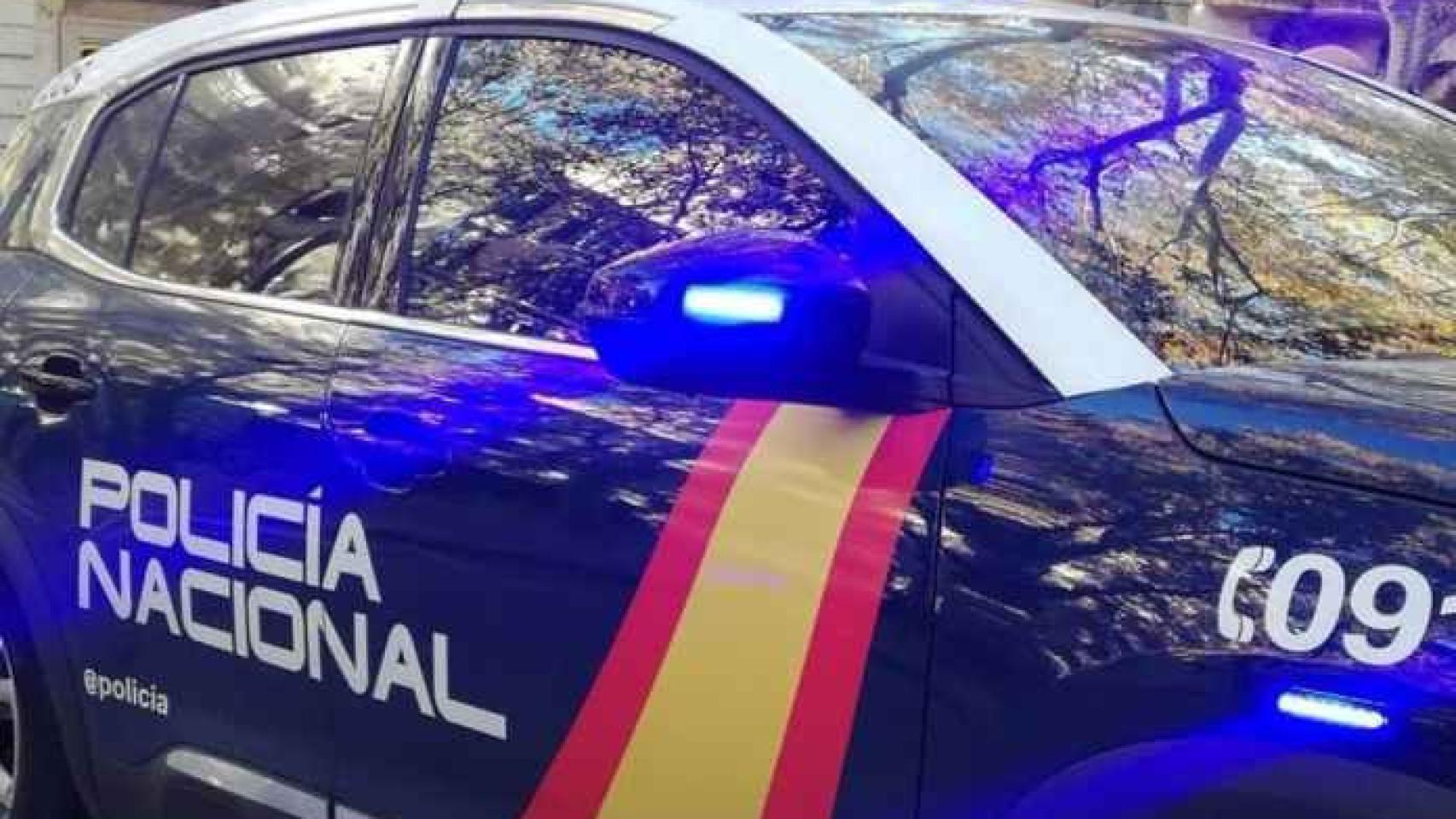 Coche de la Policía Nacional.