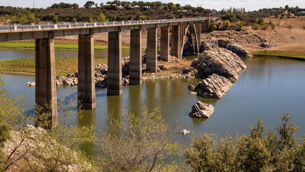 El embalse de Ricobayo, ubicado en Zamora