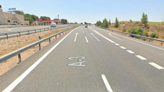 Autovía A-3. Foto: Google Maps.