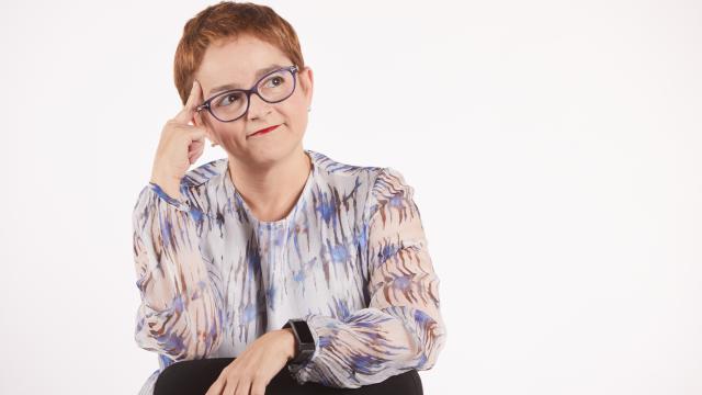 Macarena Estévez, una apasionada de las matemáticas.