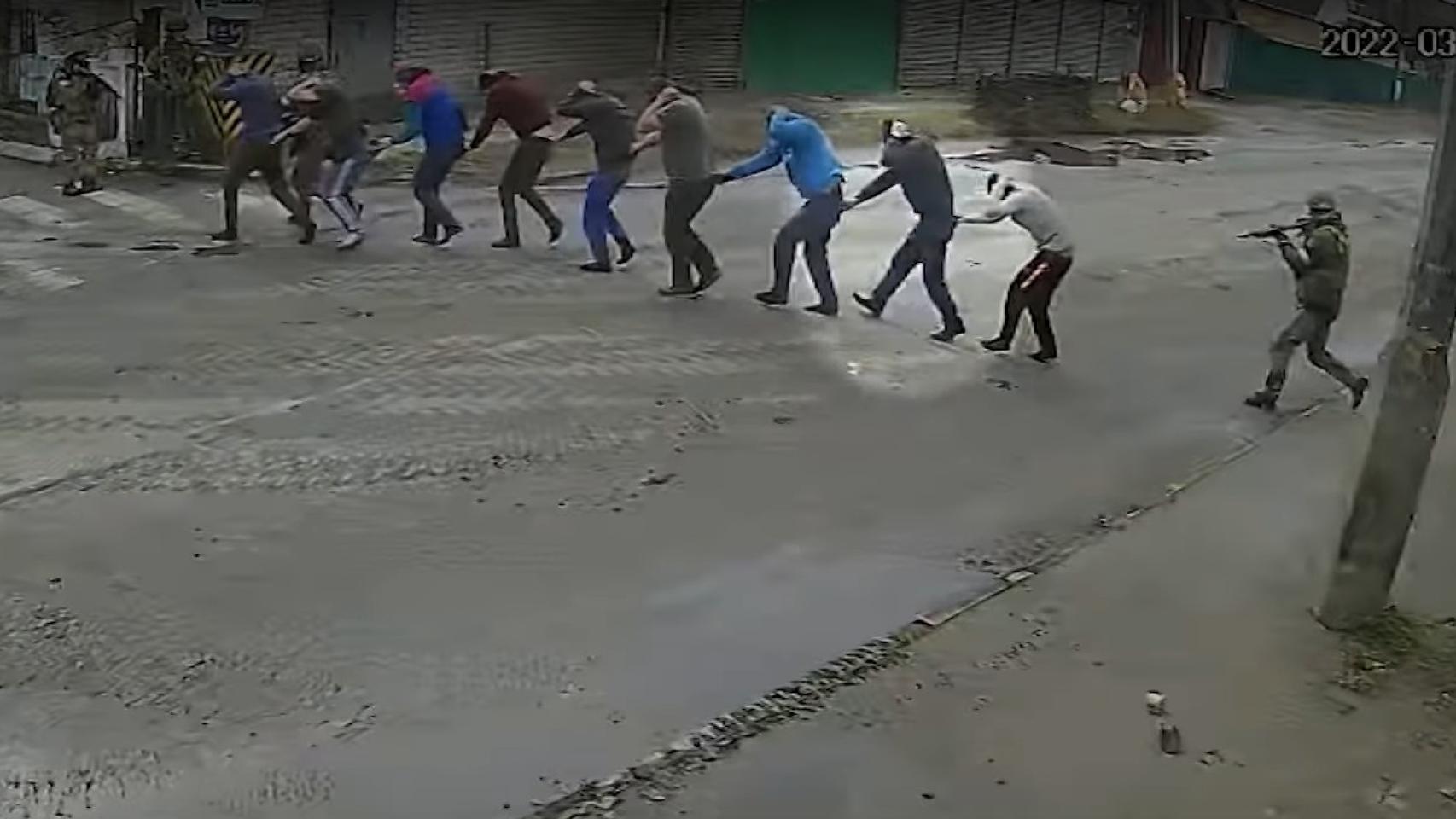 Imágenes de la masacre en Bucha el 4 de marzo.